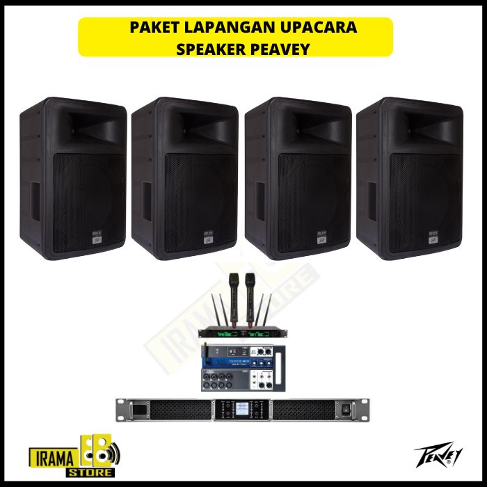 Paket Lapangan Upacara Speaker Peavey - 4 Speaker